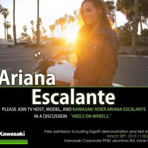 Kawasaki Panelist, Ariana Escalante