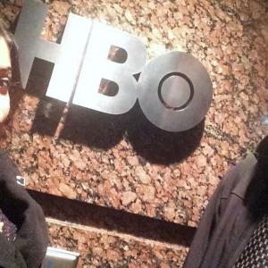 Creator/Director Alex Fernandez and Victoria Amber at HBO.
