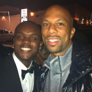 Common and I in Hollywood 2011