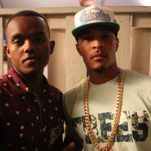 TI and I backstageAmericas Most Wanted Tour2013