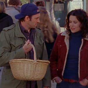 Still of Lauren Graham and Scott Patterson in Gilmore Girls (2000)