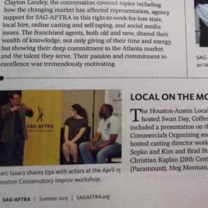 Page 38 of The National SAG-AFTRA magazine