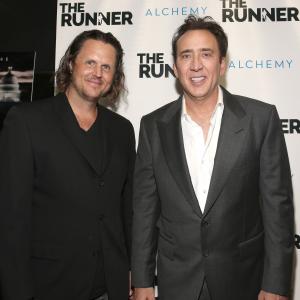 The Runner Premiere Andy Grush  Nicolas Cage