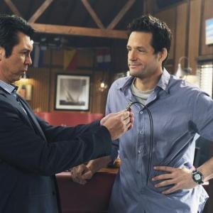 Still of Lou Diamond Phillips and Josh Hopkins in Cougar Town 2009