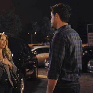 Still of Sheryl Crow and Josh Hopkins in Cougar Town (2009)