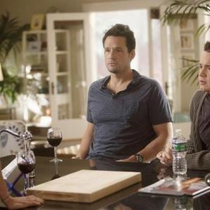 Still of Courteney Cox Josh Hopkins and Dan Byrd in Cougar Town 2009