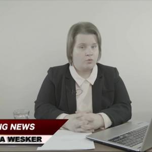 News Anchor in Dawn of the Deaf