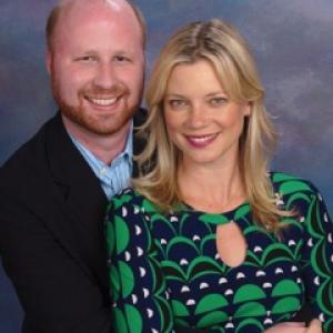 Amy Smart and Jason Speer