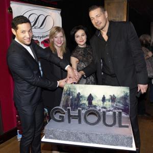Ghoul Premiere Prague with Jennifer Armour and Petr Jakl