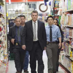 Still of Ray Liotta and Jin Auyeung in Revenge of the Green Dragons 2014