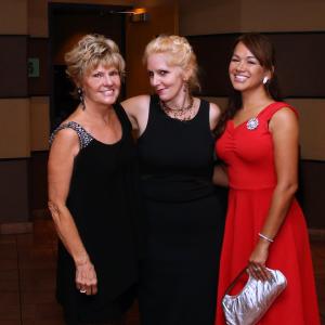 Opening night of the Burbank International Film Festival September 2015 Sandy Wise with Assistant Director Amy Goodrich  Director Inda Reid Forgeng
