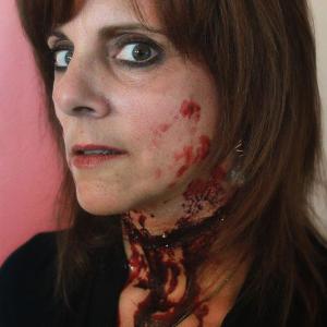Terri Partyka in Love in Dead Places Special effects makeup by Mark A France