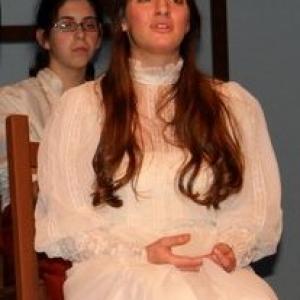 Playing the role of Emily Webb in 