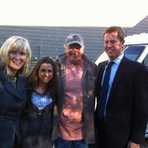 With Director, Robert Zemeckis on set of FLIGHT