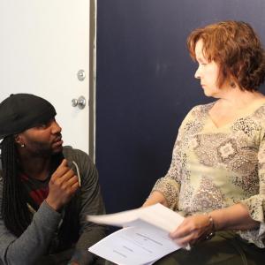 Antonio TD Faison works with actress for her role in upcoming film