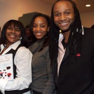 Antonio T.D. Faison with Film and Broadway Star Anika Noni Rose at Faison's book signing for his novel 