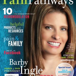 Barby Ingle  Celebrity Cover Story for FALL 2014 Pain Pathways Magazine