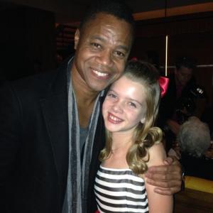 Cuba Gooding Jr  Delaney Raye at the after party for the Red Carpet Premiere of Big eyes in NYC