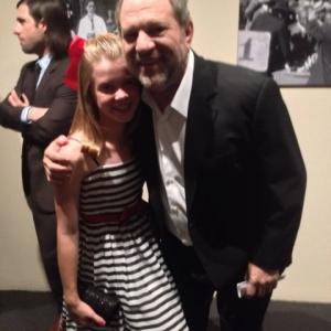 Delaney Raye & Harvey Weinstein at the Red Carpet Premiere of Big Eyes in NYC