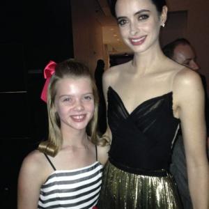 The Beautiful Kristen Ritter and adorable Delaney Raye at the Red Carpet Premiere of Big Eyes in NYC