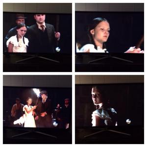Screen Shots from ABCs Resurrection Faye Foley as Young Margaret