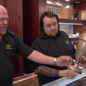 Still of Rick Harrison and Austin Chumlee Russell in Pawn Stars 2009