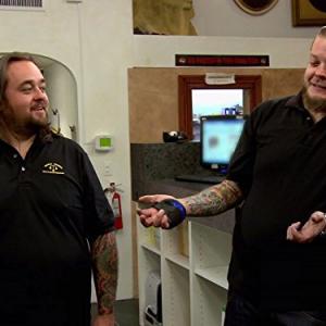 Still of Corey Harrison and Austin Chumlee Russell in Pawn Stars 2009