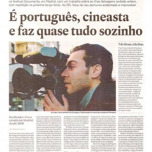 Diário de Notícias - newspaper article (Portuguese)