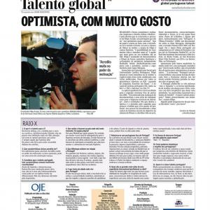 Oje  newspaper interview Portuguese