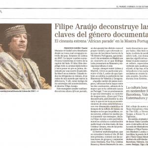 El Mundo  newspaper article Spanish