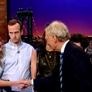 Late Show with David Letterman Episode 22106 12March2015 Ashley Brooke Walter RJs Wife