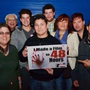 Albuquerque 48 hr Horror film project 2013. I am the one on the far right.