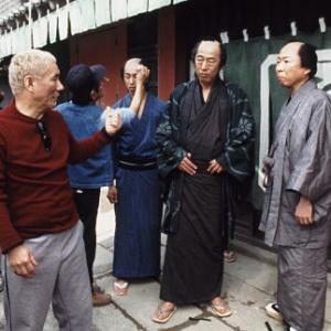 Takeshi Kitano, Ittoku Kishibe and Saburô Ishikura in Zatôichi (2003)