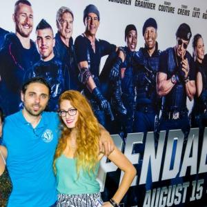 Sivan Philips covering The Expendables 3 premiere Starring Sylvester StalloneJason StathamHarrison FordArnold Schwarzenegger Mel GibsonWesley Snipes Antonio Banderas Jet Li Directed byPatrick Hughes 2014 in Hollywood