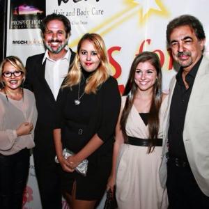 Kennedy Tucker and Joe Mantegna at Actors for Autism