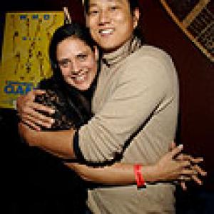 Monique Curnen and Sung Kang at Finishing the Game Sundance Film Fest 2007