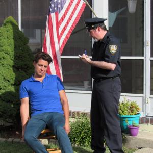 Conducting an interrogation as Policeman 3 in Black Wake