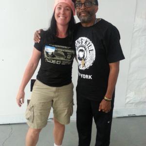 With Spike Lee at 40 Acres  A Mule Brooklyn NYC 2013