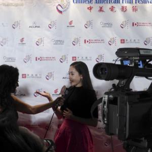 Interview at the Chinese American Film Festival Los Angeles November 2014