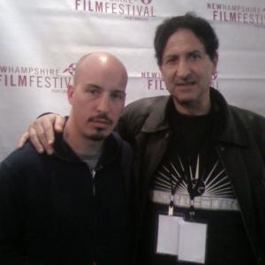 Screening of OFF HOUR by Daniel Frei, at the New Hampshire Film Festival 2008(october), as well as, screening of AUGUST by Austin Chick left to right: Austin Chick , Claude Laniado