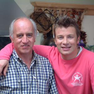 Me with TV Chef Jamie Oliver Directing him for TV
