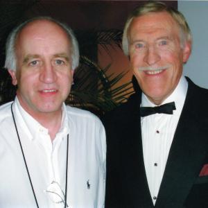 Me with Sir Bruce Forsyth. Directing him for TV.