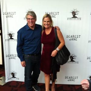 Keith Kelly at the private screening of Dearest Jane with costar Janet Sherwood Sussman
