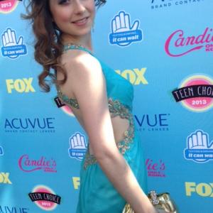 Kelly Lovell at 2013 Teen Choice Awards