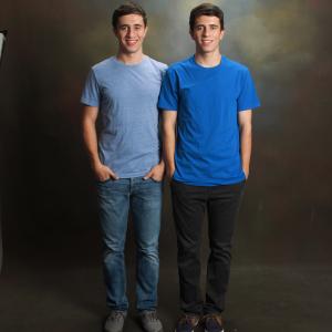 Nick (Right) and his twin, David (Left)