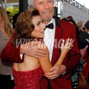 Clint and Rene on the Carpet