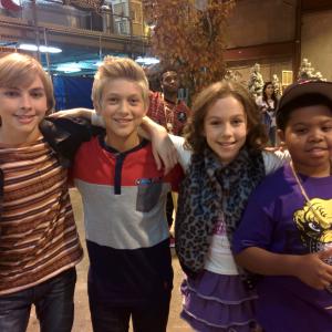 On the set of Game Shakers for Nickelodeon