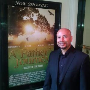 A Fathers Journey screening St Helena Cameo Cinema2015 Red Carpet photo of Armando DuBon Jr