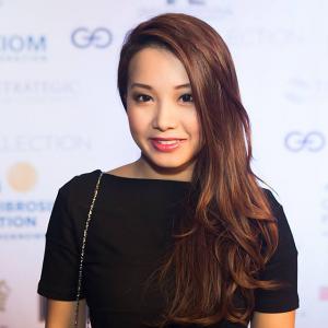 Agnes Mayasari at event benefit for the Cystic Fibrosis Foundation 2014