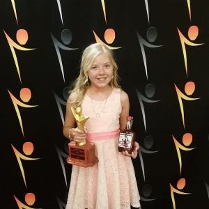 Winner Best Actress Under 18 at the Filmed In Utah Awards Show